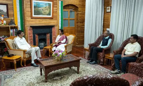 Mizoram : राज्यपाल कंभमपति ने पाम ऑयल उत्पादन बढ़ाने पर जोर दिया Mizoram : राज्यपाल कंभमपति ने पाम ऑयल उत्पादन बढ़ाने पर जोर दिया