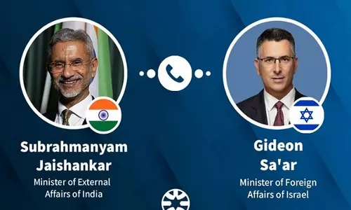 Jaishankar ने इजरायली विदेश मंत्री से बात की, मध्य पूर्व के घटनाक्रम पर चर्चा की