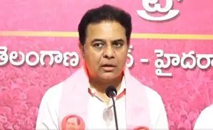 KTR ने अंबेडकर पर गृह मंत्री की टिप्पणी को असंवेदनशील और शर्मनाक बताया