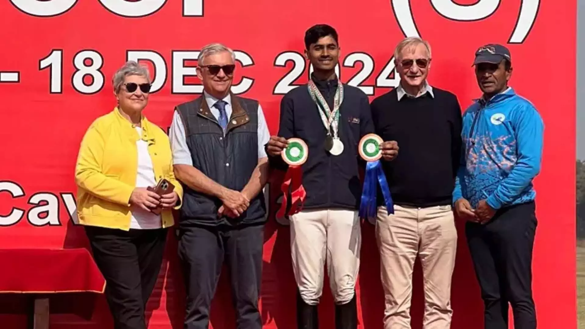 राजू सिंह ने FEI CCI 3* इवेंट में दोहरी पोडियम फिनिश हासिल की