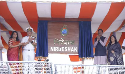भारतीय नौसेना को समुद्री विज्ञान उपकरणों से लैस निर्देशक मिला भारतीय नौसेना को समुद्री विज्ञान उपकरणों से लैस निर्देशक मिला
