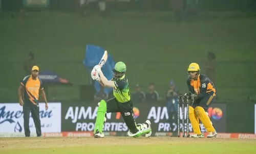 Lanka T10: हंबनटोटा बांग्ला टाइगर्स का फाइनल में जाफना टाइटन्स से मुकाबला होगा Lanka T10: हंबनटोटा बांग्ला टाइगर्स का फाइनल में जाफना टाइटन्स से मुकाबला होगा