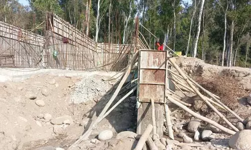 Himachal: ग्रामीणों ने सीवेज ट्रीटमेंट प्लांट का विरोध किया