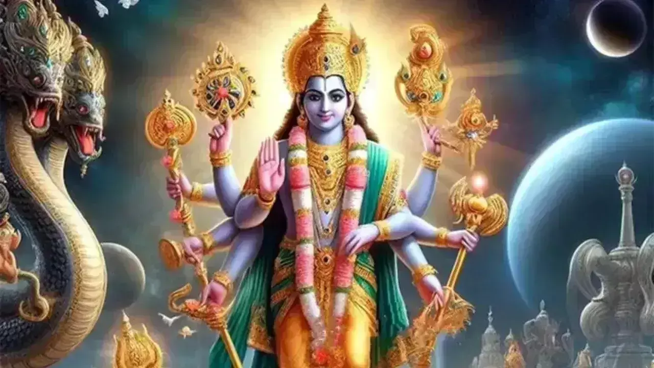 Vishnu Aarti: गुरुवार से दिन जरूर करें पाठ ,भगवान विष्णु की होगी कृपा Vishnu Aarti: गुरुवार से दिन जरूर करें पाठ ,भगवान विष्णु की होगी कृपा