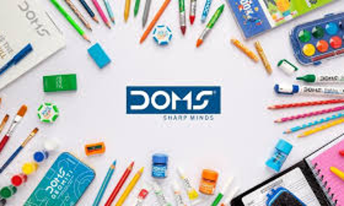 Doms Industries शेयर की कीमत में -6.59% कम