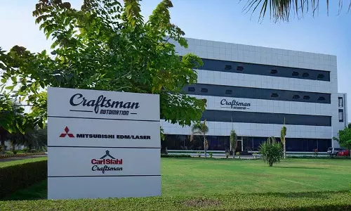Craftsman Automation शेयर की कीमत में -5.06% कम