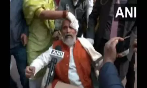 संसद के बाहर अफरातफरी में भाजपा सांसद प्रताप सारंगी घायल, राहुल गांधी पर लगाया आरोप