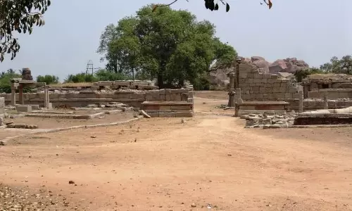 ASI ने हम्पी के पान सुपारी बाजार की खुदाई शुरू की