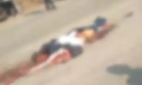 हाईवा ने किसान को रौंदा, स्पॉट पर मौत