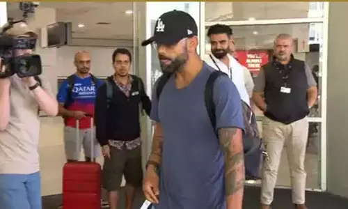 Melbourne airport पर विराट कोहली और ऑस्ट्रेलियाई पत्रकार के बीच तीखी नोकझोंक