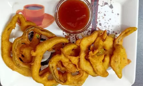 शिमला मिर्च के पकौड़े रेसिपी शिमला मिर्च के पकौड़े रेसिपी
