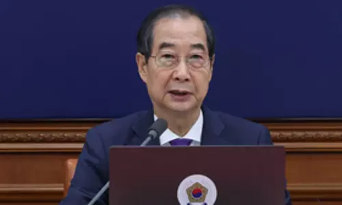South Korea: कार्यवाहक राष्ट्रपति हान ने विपक्ष द्वारा पारित छह विधेयकों पर संसद में पुनर्विचार करने की मांग की South Korea: कार्यवाहक राष्ट्रपति हान ने विपक्ष द्वारा पारित छह विधेयकों पर संसद में पुनर्विचार करने की मांग की