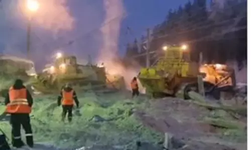 Russia के मरमंस्क क्षेत्र में ट्रेन की टक्कर में मरने वालों की संख्या बढ़कर दो हो गई