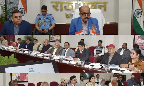 नवाचार, अनुसंधान और स्टार्टअप पर विशेष ध्यान दें विश्वविद्यालय : राज्यपाल डेका