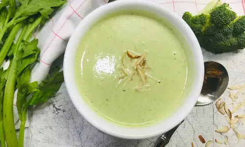 तुलसी और बादाम सूप रेसिपी
