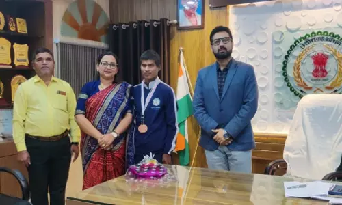 कलेक्टर लंगेह ने 23वीं नेशनल ब्लाइंड स्पोर्ट्स चैंपियनशिप के खिलाड़ियों को दी बधाई
