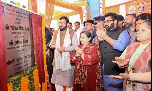 Panchkula : मुख्यमंत्री सैनी ने कालका में 3 बड़ी परियोजनाओं का किया उद्घाटन