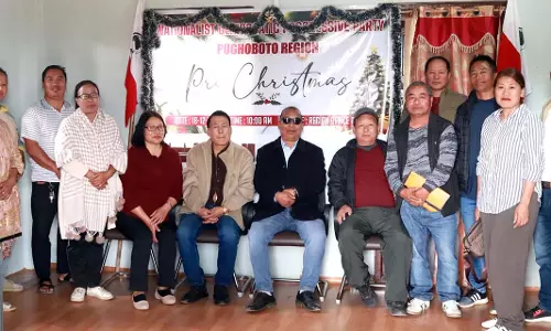 Nagaland: एनडीपीपी पुघोबोटो क्षेत्र ने प्री-क्रिसमस मनाया