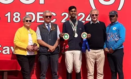 राजू सिंह ने FEI CCI 3* इवेंट में दोहरी पोडियम फिनिश हासिल की राजू सिंह ने FEI CCI 3* इवेंट में दोहरी पोडियम फिनिश हासिल की