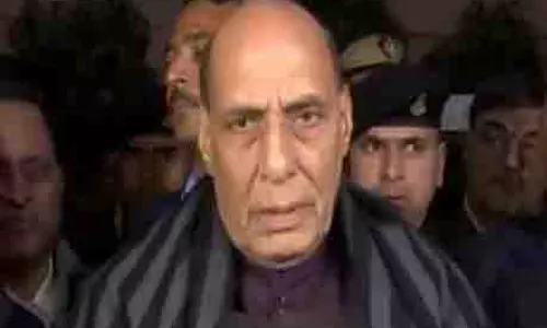 संसद में हुई घटना दुर्भाग्यपूर्ण: दो घायल BJP सांसदों से मिलने के बाद राजनाथ सिंह