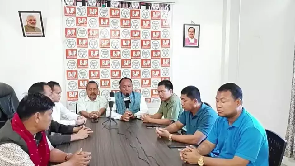 Mizoram BJP: चकमा जिला परिषद में स्थिरता लाने का लक्ष्य तय