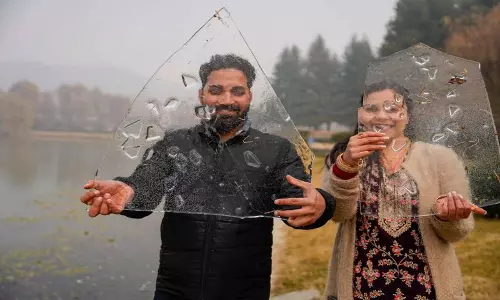 J&K: श्रीनगर में मौसम की सबसे ठंडी रात -6°C दर्ज की गई