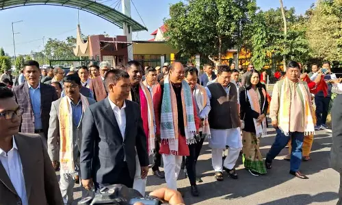 Assam: सर्वदलीय असम विधानसभा टीम ने बीटीसी सचिवालय का दौरा किया