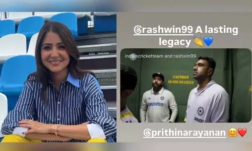 Anushka Sharma ने रविचंद्रन अश्विन की विरासत की सराहना की Anushka Sharma ने रविचंद्रन अश्विन की विरासत की सराहना की