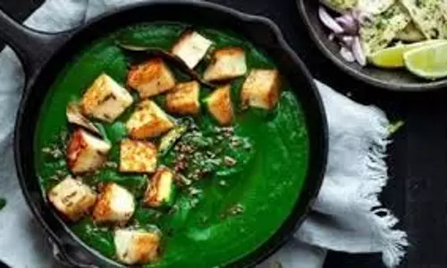Palak Paneer Recipe: सर्दियों के मौसम में बनाना चाहते हैं रेस्टोरेंट जैसा पालक पनीर, तो नोट कर लें ये आसान रेसिपी Palak Paneer Recipe: सर्दियों के मौसम में बनाना चाहते हैं रेस्टोरेंट जैसा पालक पनीर, तो नोट कर लें ये आसान रेसिपी