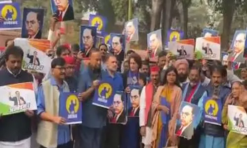 India Block के सांसद संसद तक विरोध मार्च निकालेंगे, अंबेडकर पर टिप्पणी को लेकर अमित शाह के इस्तीफे की मांग करेंगे India Block के सांसद संसद तक विरोध मार्च निकालेंगे, अंबेडकर पर टिप्पणी को लेकर अमित शाह के इस्तीफे की मांग करेंगे