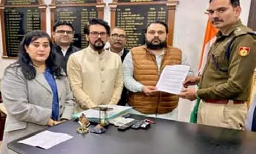 Parliament scuffle: भाजपा ने राहुल गांधी के खिलाफ ‘हत्या के प्रयास’ का मामला दर्ज कराया Parliament scuffle: भाजपा ने राहुल गांधी के खिलाफ ‘हत्या के प्रयास’ का मामला दर्ज कराया