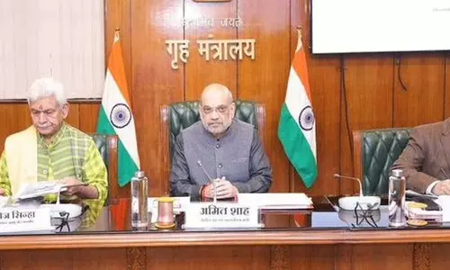 हम जल्द से जल्द आतंकवाद मुक्त J-K के लक्ष्य तक पहुंचेंगे: Amit Shah हम जल्द से जल्द आतंकवाद मुक्त J-K के लक्ष्य तक पहुंचेंगे: Amit Shah