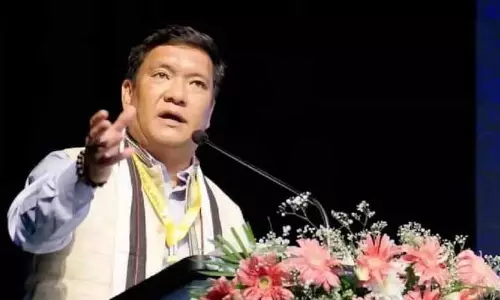 Arunachal: सीएम पेमा खांडू ने सियांग बहुउद्देशीय परियोजना पर सर्वेक्षण की वकालत की Arunachal: सीएम पेमा खांडू ने सियांग बहुउद्देशीय परियोजना पर सर्वेक्षण की वकालत की
