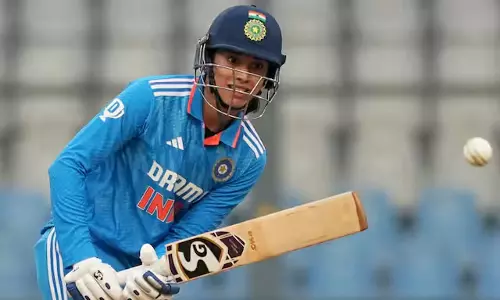 स्मृति मंधाना ने T20I में बल्ले से बड़ी उपलब्धि हासिल की स्मृति मंधाना ने T20I में बल्ले से बड़ी उपलब्धि हासिल की