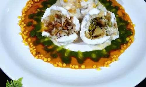 ब्रेड स्टफ्ड दही वड़ा रेसिपी ब्रेड स्टफ्ड दही वड़ा रेसिपी