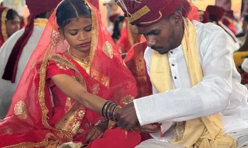 CG: दंतेवाड़ा में परिणय सूत्र में बंधे 220 जोड़े