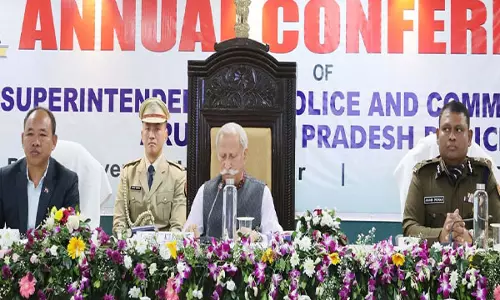 अरुणाचल प्रदेश के राज्यपाल ने Itanagar में पुलिस अधीक्षकों और कमांडेंटों के सम्मेलन को किया संबोधित अरुणाचल प्रदेश के राज्यपाल ने Itanagar में पुलिस अधीक्षकों और कमांडेंटों के सम्मेलन को किया संबोधित