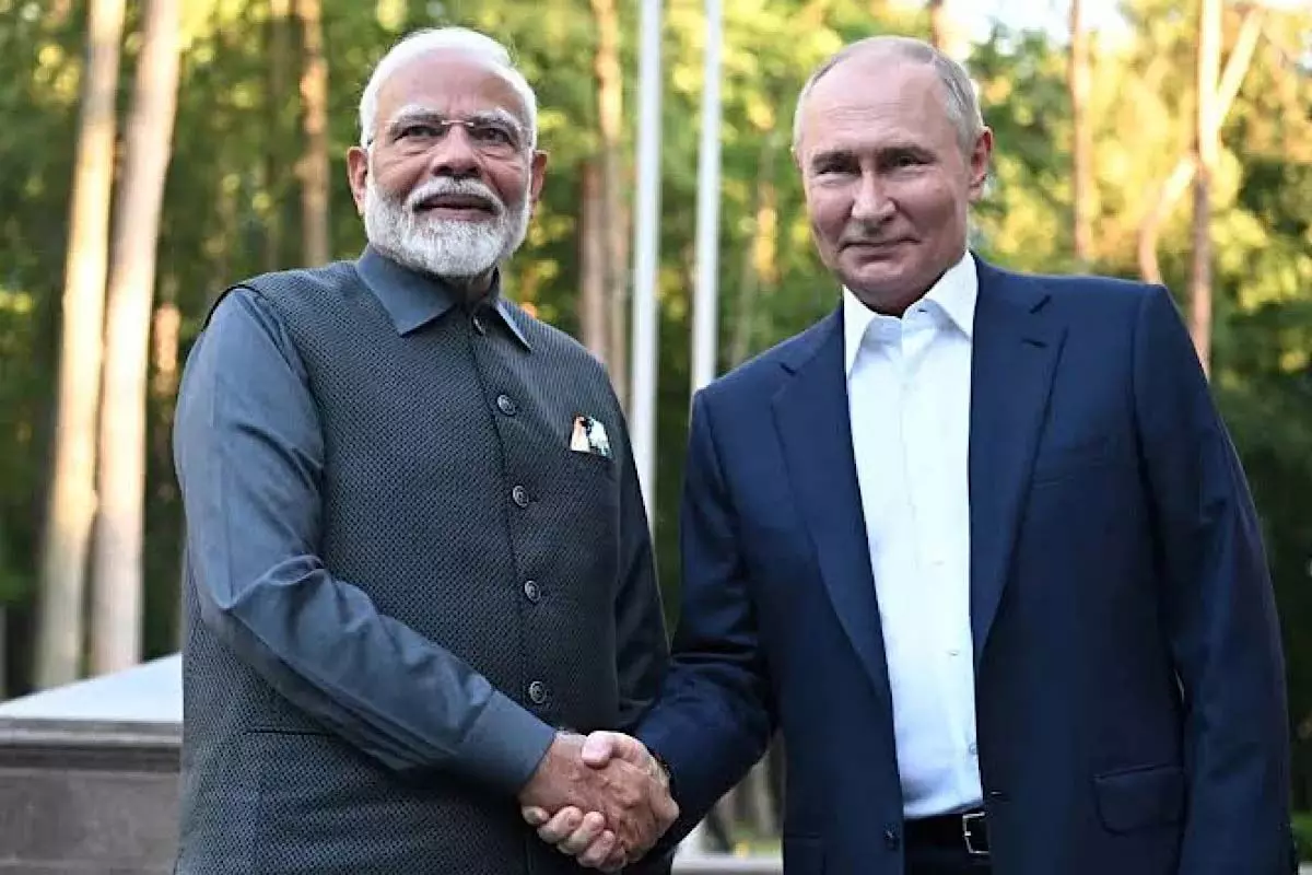 Putin ने प्रधानमंत्री मोदी के नेतृत्व में भारत की बढ़ती अर्थव्यवस्था ताकत की सराहना की