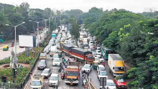 Bengaluru : यातायात जाम कम करने के लिए नगर निगम की महत्वाकांक्षी योजना