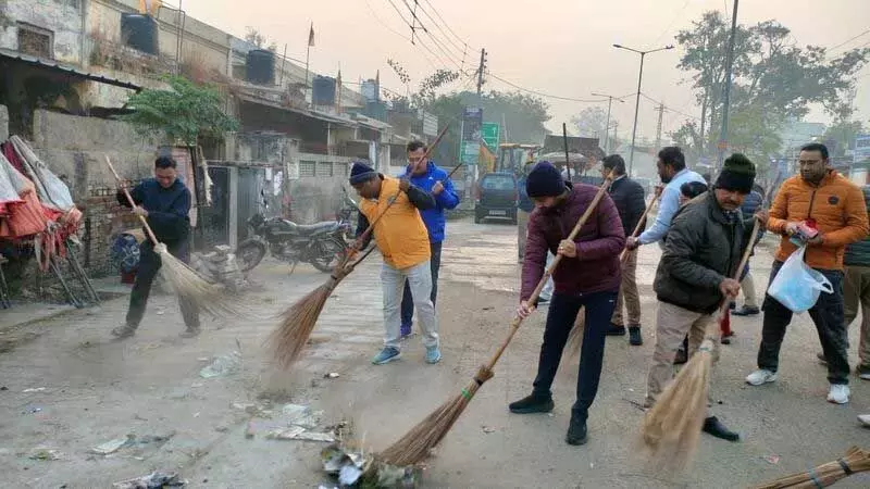 Haryana : अंबाला में स्वच्छता अभियान चलाया गया