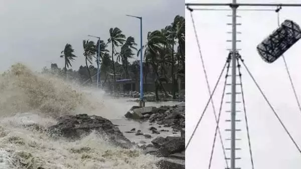 Chennai सहित 9 बंदरगाहों में नंबर 1 तूफान चेतावनी पिंजरा: मौसम विज्ञान