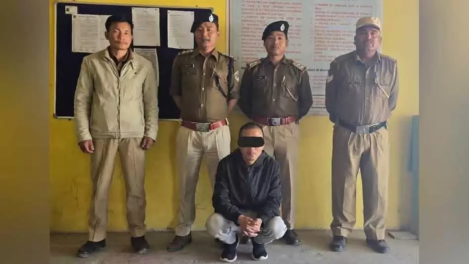 Arunachal की निरजुली पुलिस ने चोरी और यूपीआई धोखाधड़ी के आरोपी को गिरफ्तार किया