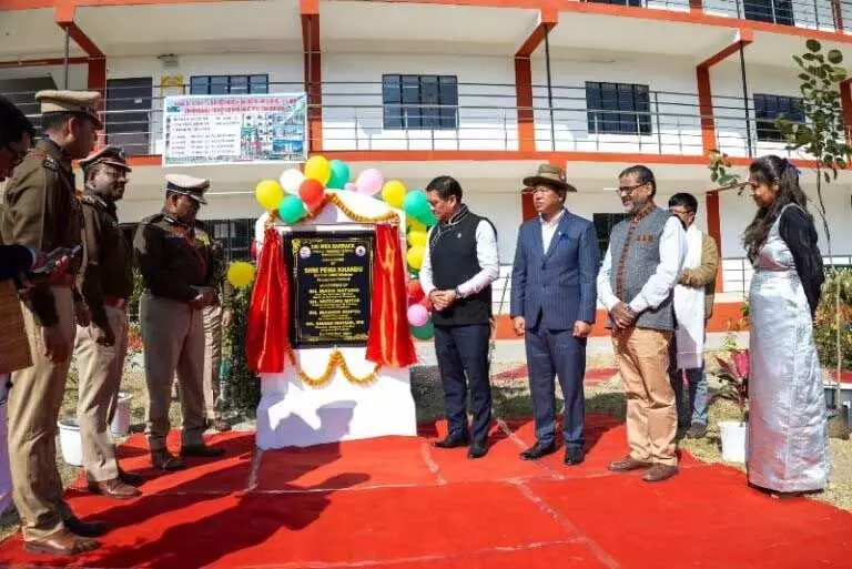 Arunachal के मुख्यमंत्री ने पुलिस प्रशिक्षण केंद्र में प्रमुख सुविधाओं का उद्घाटन किया