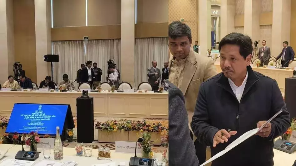 Meghalaya मुख्यमंत्री ने बजट पूर्व बैठक में पूर्वोत्तर के लिए 10,000 करोड़ रुपये की सहायता का प्रस्ताव रखा