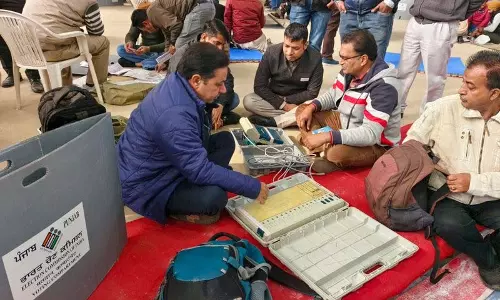 Punjab: 5 एमसी, 44 नगर परिषदों के लिए मतदान जारी Punjab: 5 एमसी, 44 नगर परिषदों के लिए मतदान जारी