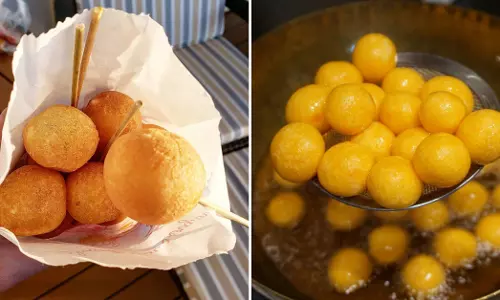 थाई स्टीम्ड कॉर्न बॉल्स रेसिपी