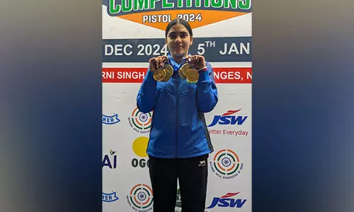 67th Shooting Nationals: हरियाणा की किशोरी सुरुचि ने महिला एयर पिस्टल में तिहरा स्वर्ण जीता