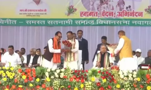 नवागढ़ पहुंचे CM साय बाबा गुरु घासीदास जयंती समारोह में हुए शामिल