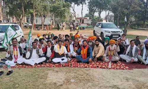 Punjab के किसान नेताओं के साथ एकजुटता दिखाते हुए