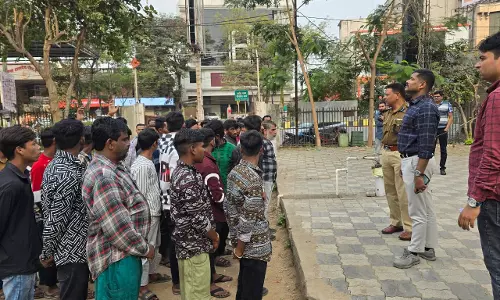 150 बदमाशों को रायपुर एसपी ने लगाई फटकार
